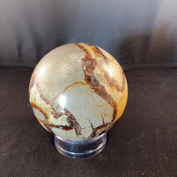 Serpentine and black calcite spear from Madagascar - Picture 3 of 5